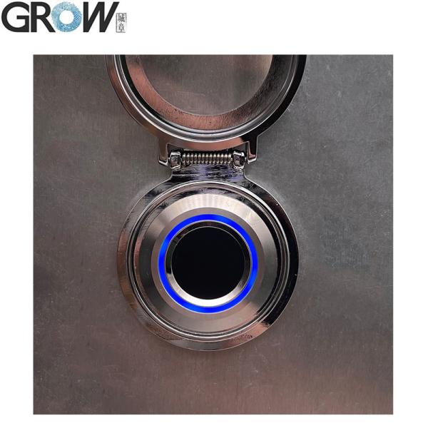 GROW R503-P-Zinc Alloy Enclosure For R503/R503-5V/R503Pro/R503S Fingerprint Sensor Module Scanner