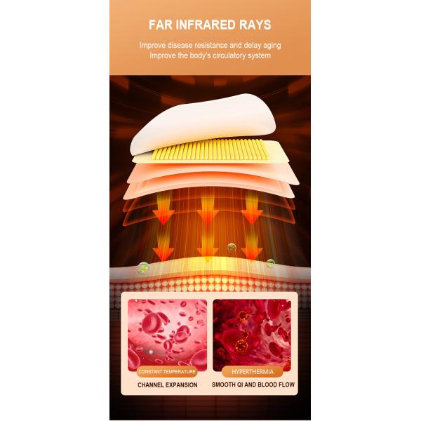 110V/220V/240V PEMF Sauna Mattress with 1 Heating Zone for Cellular Repair Support