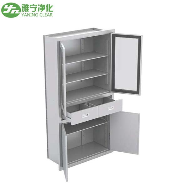Embedded Anesthesia Stainless Steel Medical Cabinet For Hospital Operateing Room