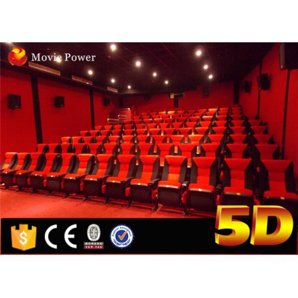 Theme Park 5D Movie Theater 3dof Platform Electric Or Hydraulic Supply