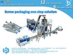 How to pack 500g hardware screw nails into box automatically