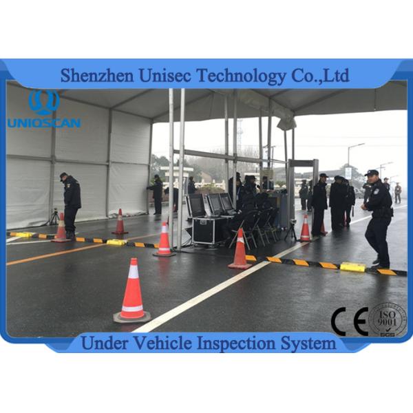 ISO9001 Portable Under Vehicle Surveillance System RS232 / RS422 Communication