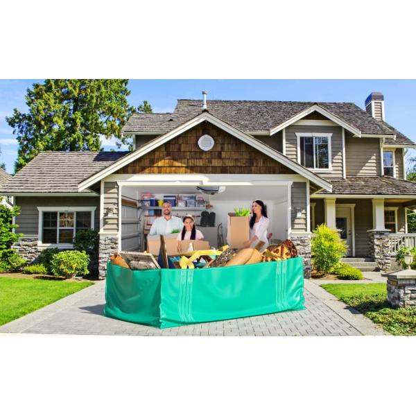 big Skip bags, Dumpster Bag, Foldable And Reusable Construction waste Bags, Multiple reusable, Tear Resistant