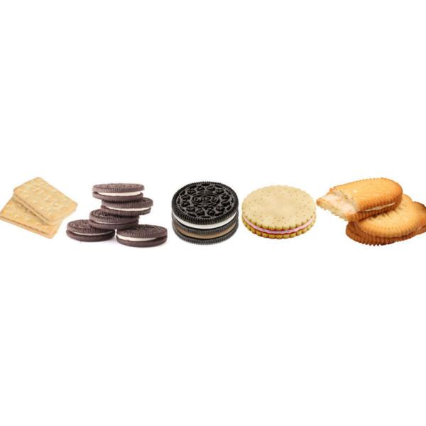 Automatic Biscuit Center Filling Cream Jam Sandwich Biscuit Making Machine