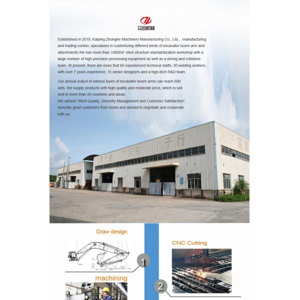 CAT320 0.7m3 Excavator Digging Bucket , Rustproof Heavy Equipment Buckets