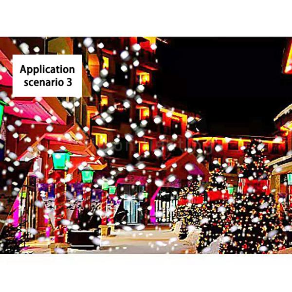 Hot Sale Mini Snowflake Christmas Projection Lights Outdoor Waterproof Snow Landscape Lights