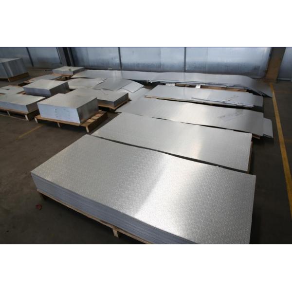 Customized Anodized Aluminum Plate / Stucco Embossed Polished Aluminum Plate