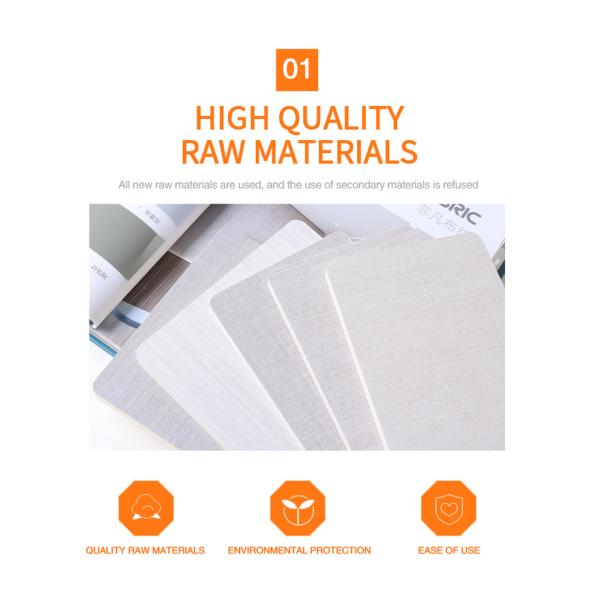 PVC Bamboo Charcoal Wood Veneer Interior Decorative Wood Wall Paneling