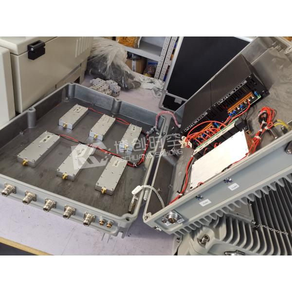 Fixed UAV jammer 1500m all day automatic drive off forced landing return UAV reaction equipment anti UAV jammer