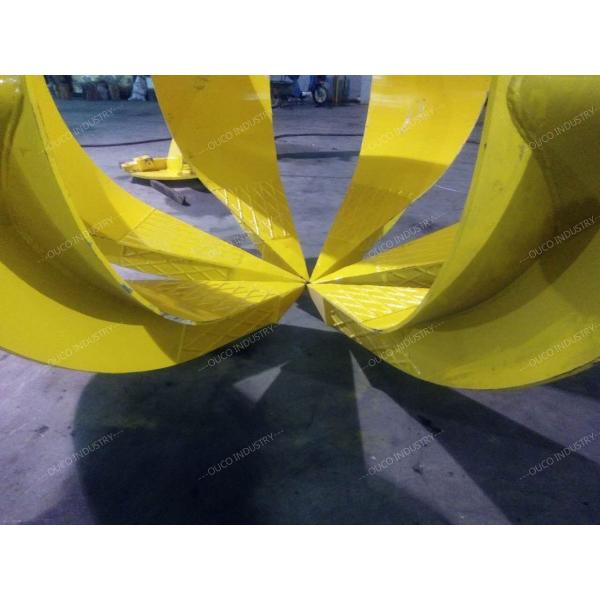 Orange Peel Type Hydraulic Grab Bucket Robust Structure Q355 material