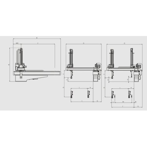 Customized Telescopic Manipulator , High Efficiency Mechanical Robot Arm