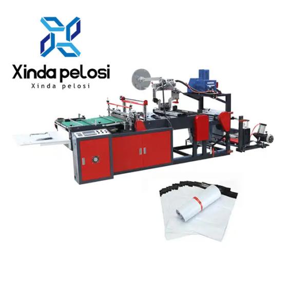 Self Adhesive Tape Fully Automatic Express Bag Making Machine Single Channel