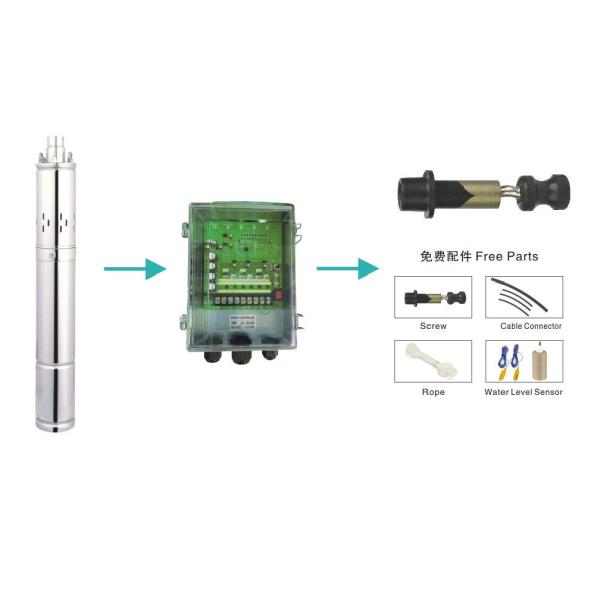 24V DC Deep Well Solar Submersible Water Pump For Agriculture Farming Irrigation