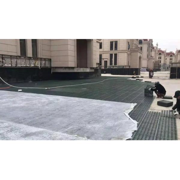 Customized Waterproofing Drainage Board Plastic Composite Cell Mat Board For Green Roof