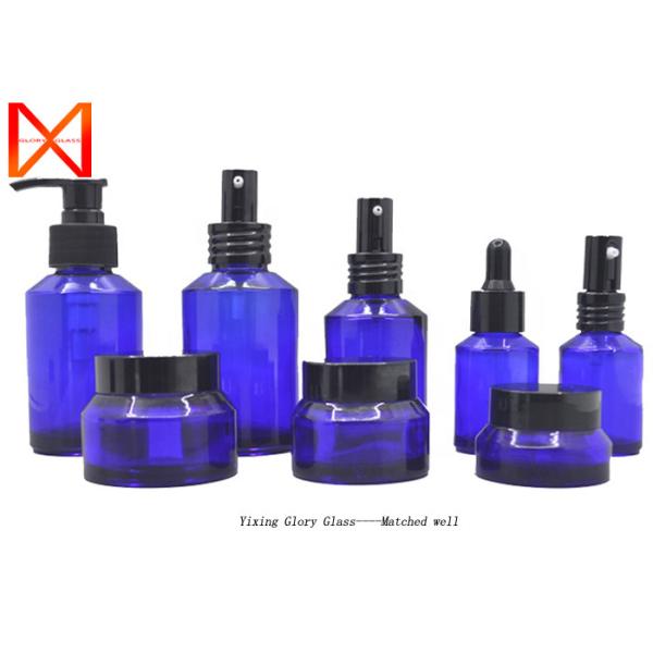 Frosted 100ml Recycled Glass Spray Bottles Recyclable With OEM Service