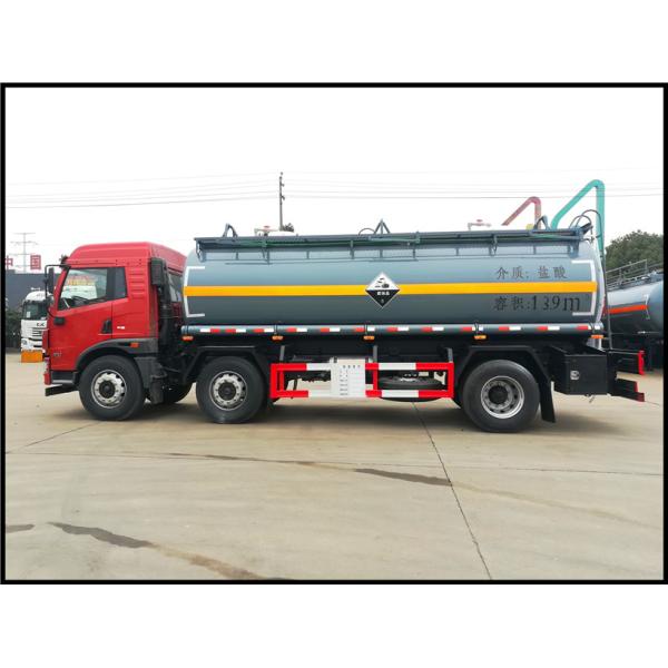 FAW 25Ton Heavy Duty Truck 13.9 Cbm Chemical Vehicle Sodium Hydroxide Solution/liquid Special Truck Special Transport Truck