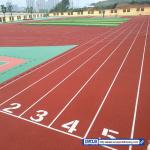 Spike Resistant Permeable Sandwich System Running Track Aging Resistance