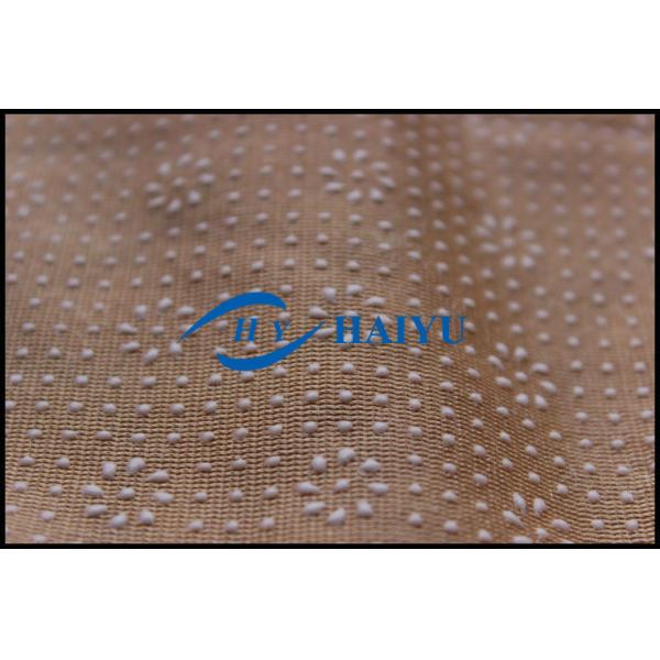 Eco - Friendly Embossed Shiny Polyester Fabric Anti - Slip For Sofa Cover