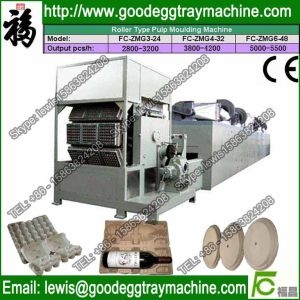 Rotating paper egg tray machine