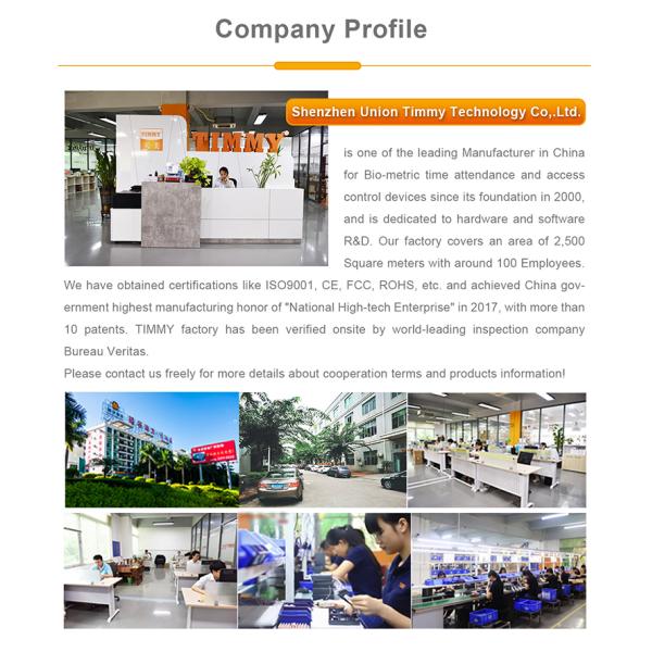 2.8 Inch Color Screen Fingerprint Attendance Machine Biometric Time Recording