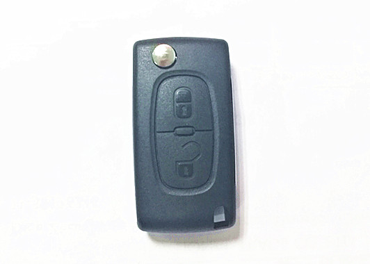 Control Complete Auto Key Fob 2 Button Peugeot Car Key CE0536 433mhz