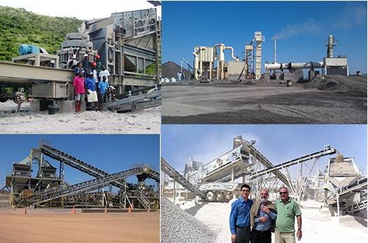 30-450 TPH Granite Stone Crushing Plant Production Line for Metallurgic Slag