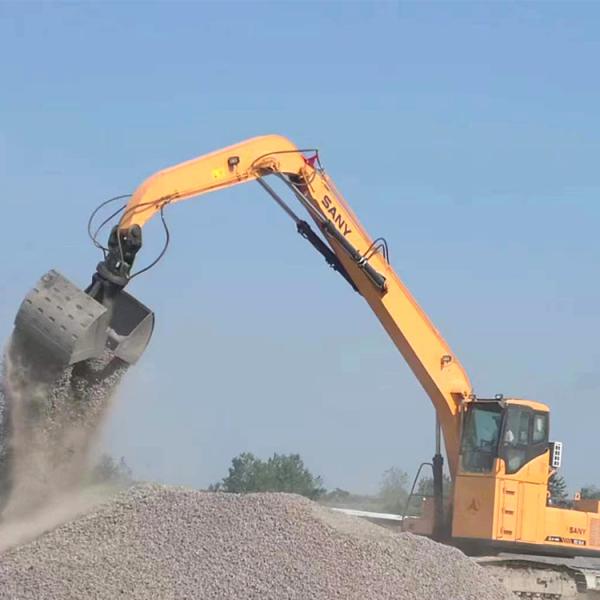 Hydraulic Clamshell Bucket And Rotary Shell Grab For Excavator