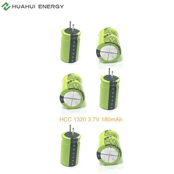 MSDS Rechargeable Li Ion Battery HCC1320 3.7V 180mAh Lithium Ion Battery For Toys