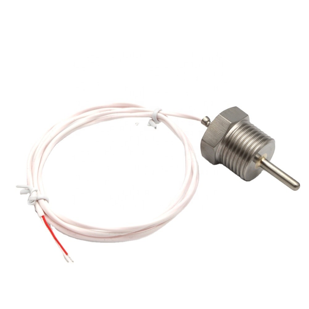 China Stainless Steel Waterproof Temperature Sensor Pt100 Rtd 10mm 40mm wholesale