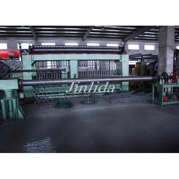 Heavily Galvanized / Zinc Gabion Mesh Machine For Oil / Construction And Raising