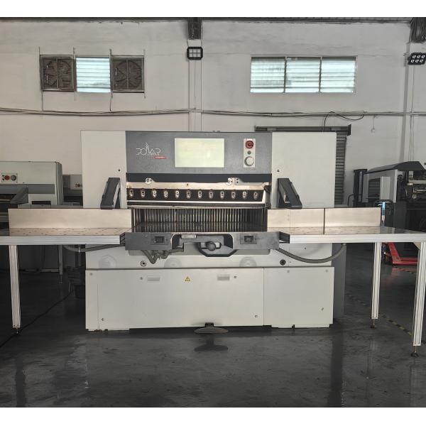 Video Technical Support Polar 115 Cutting Machine Germany Automatic Unloading System