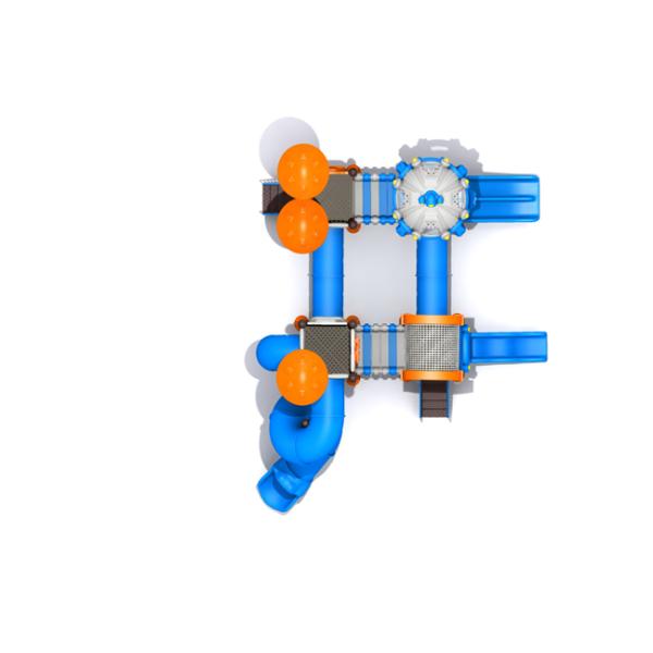 Car Style Kids Outdoor Playground Equipment Outside Play Structures TQ-QC103-3