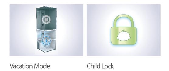 side by side refrigerator TOTAL NO FROST WITH LED DISPLAY BCD-515 WITH ICE MAKER