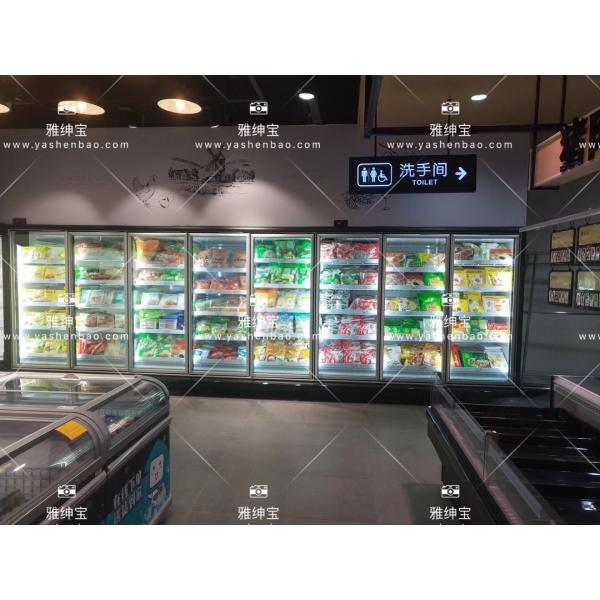 R22 Supermarket Multideck Open Chiller Frozen showcase CE Certified
