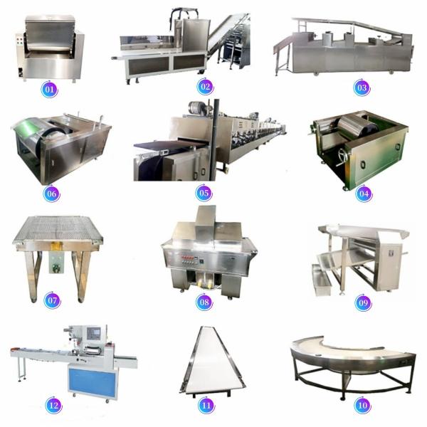 PD800 Biscuit Processing Line Hard Biscuit Forming Machine High Speed Biscuit Production Line Machine