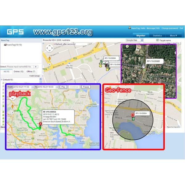 Reachfar rf-v10+ easy install motorcycle anti-theft gps tracker and loudspeakers alarm