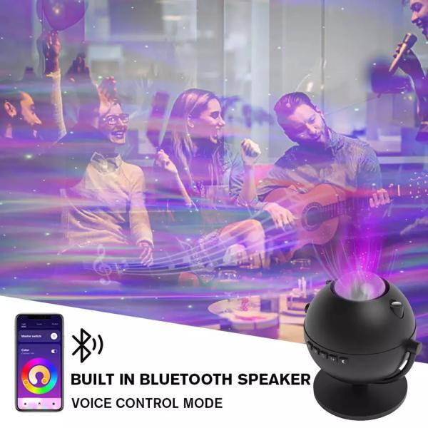 Gloamrket Smart WiFi LED Light Tuya APP Voice Control Starry Sky Night Light Projector