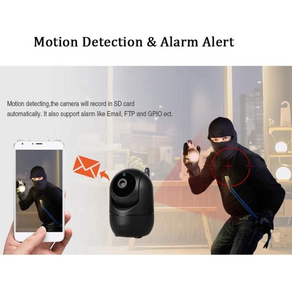Tuya Home Mini cmos Smart Surveillance Camera With 360 View Remote Control Two-Way Audio