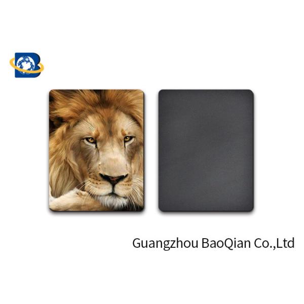 Stunning Lion 3D Image Lenticular Magnet Sticker 0.45mm Thickness For Decoration