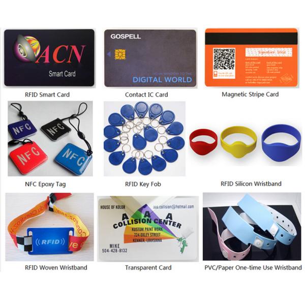 SLE5542 SLE 4442 RFID NFC Card CMYK Printing With Smart Contact Chip