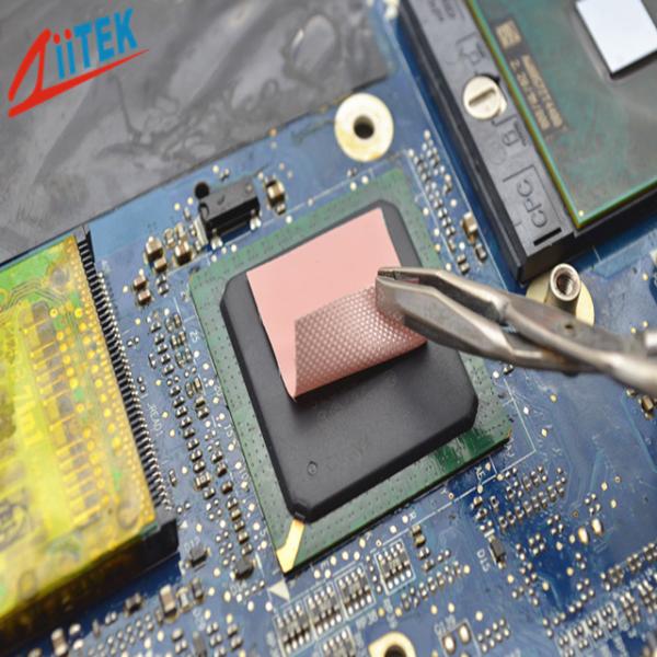 1.0W/mK Silicone Thermal Insulation Materials -50 to 180℃ Pink 16" X 18" 16" X 200' FOR Automotive control units