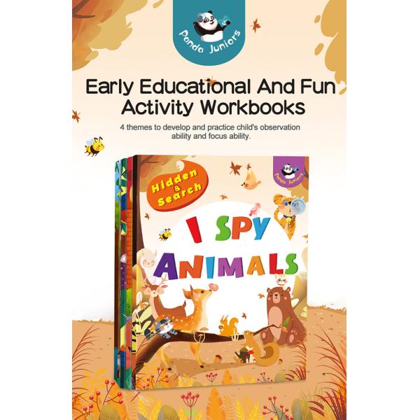 Environmental Hide And Seek Picture Book I Spy Party Find Hidden Words In Pictures