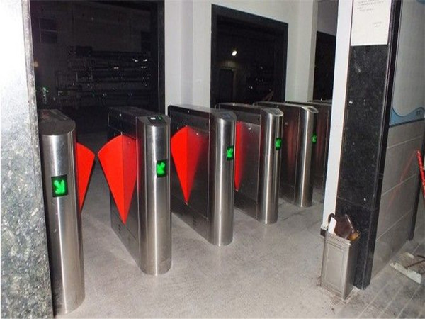 Biometric Identifications Flap Barrier Gate