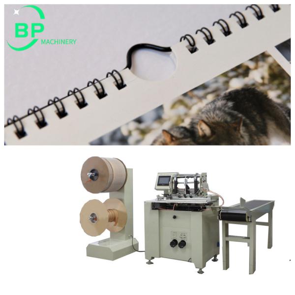 Calendar Double Wire O Binding&Closing Machine DWM520 With Calendar Hanger Feeding Device