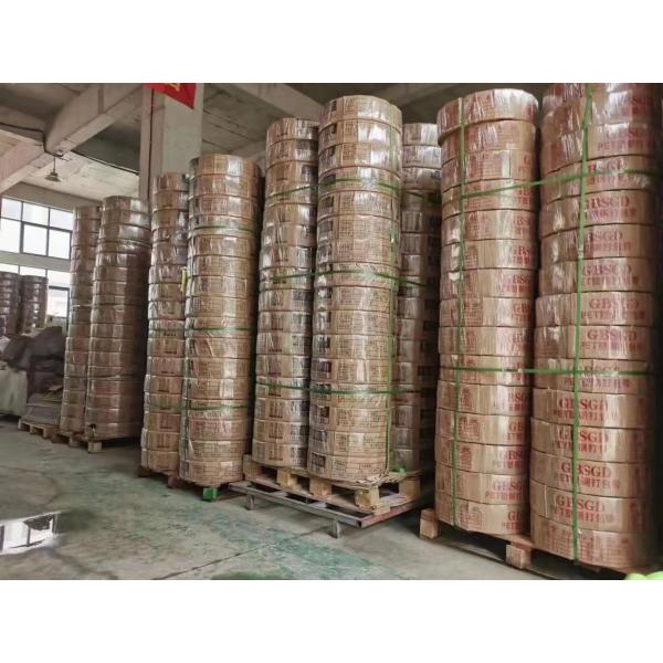 Custom Color Polyester PET Packaging Strap Pallet Packing Plastic Steel Strapping Rolls