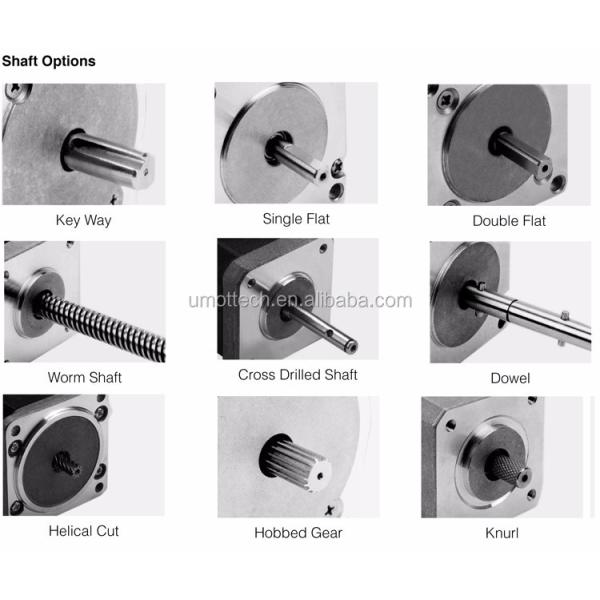 Class B Insulation 1.8 Degree 35mm Miniature Stepper Motor for Agricultural Machinery