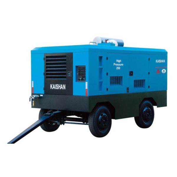 Diesel Industrial Portable Air Compressor / Rock Drill Compressor Kaishan Lcgy