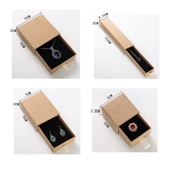 Jewelry Neclace Eco Friendly Packaging Box Varity Size