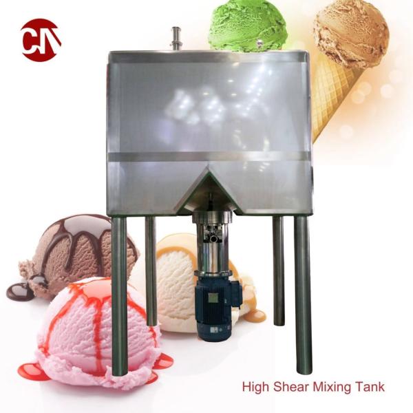 High Shear Mixer Ice Cream High Speed Mixing Tank 100L 150L 200L 500L 1000L 2000L 3000L 5000L Emulsification Tank