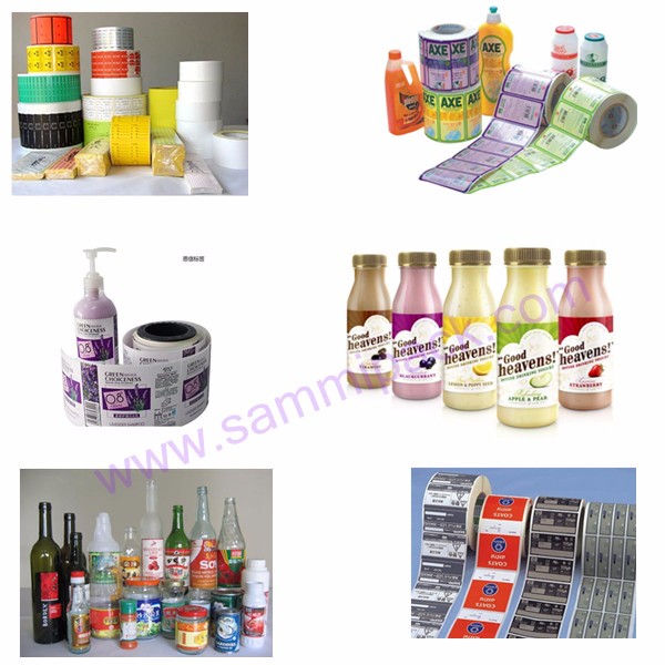 Semi Automatic Packaging Labeling Machine , Small Bottle Labeler For Round Bottles